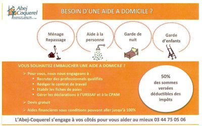 Besoin d’une aide à domicile ?