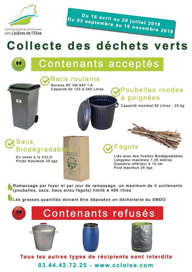collecte déchets verts