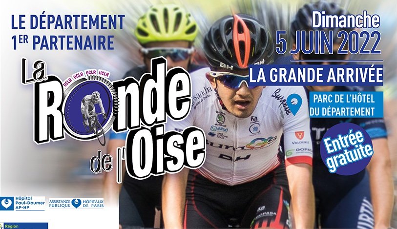 Cyclisme : le 5 juin, arrivée de la ronde de l’Oise