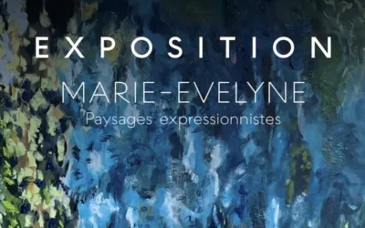 Exposition de peintures de Marie-Evelyne à Pierrefonds